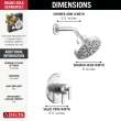 Delta Altado(TM): Monitor 17 Series Shower Trim, T17242