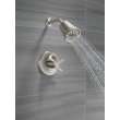 Delta Galeon(TM): 17 Series Shower Trim with Cylinder SH, T17271-SS-PR