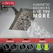 Delta Pivotal(R): Monitor(R) 17 Series H2OKinetic(R) Shower Trim, T17299-KS-PR