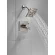 Delta Pivotal(R): Monitor(R) 17 Series H2OKinetic(R) Shower Trim, T17299-SS-PR