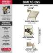 Delta Dryden(TM): Monitor(R) 17 Series Tub & Shower Trim, T17451-PN