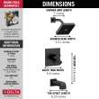 Delta Ara(R): Monitor(R) 17 Series H2OKinetic(R) Tub & Shower Trim, T17467-BL