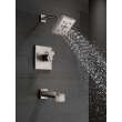 Delta Ara(R): Monitor(R) 17 Series H2OKinetic(R) Tub & Shower Trim, T17467-SS