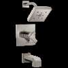 Delta Ara(R): Monitor(R) 17 Series H2OKinetic(R) Tub & Shower Trim, T17467-SS