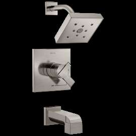 Delta Ara(R): Monitor(R) 17 Series H2OKinetic(R) Tub & Shower Trim, T17467-SS