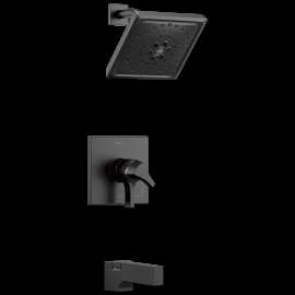 Delta Zura(R): Monitor(R) 17 Series H2OKinetic(R) Tub and Shower Trim, T17474-BL