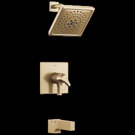 Delta Zura(R): Monitor(R) 17 Series H2OKinetic(R) Tub and Shower Trim, T17474-CZ