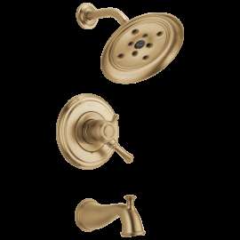 Delta Cassidy(R): Monitor(R) 17 Series H2OKinetic(R) Tub & Shower Trim, T17497-CZ
