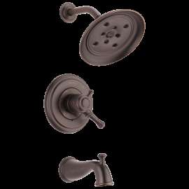 Delta Cassidy(R): Monitor(R) 17 Series H2OKinetic(R) Tub & Shower Trim, T17497-RB