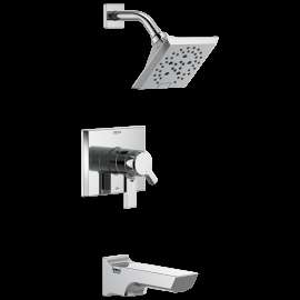 Delta Pivotal(R): Monitor(R) 17 Series H2OKinetic(R) Tub and Shower Trim, T17499-PR