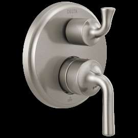 Delta Kayra(R): Two-Handle Monitor(R) 14 Series Valve Trim with 3-Setting Integrated Diverter, T24833-SS