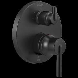 Delta Trinsic(R): Contemporary Monitor(R) 14 Series Valve Trim with 3-Setting Integrated Diverter, T24859-BL