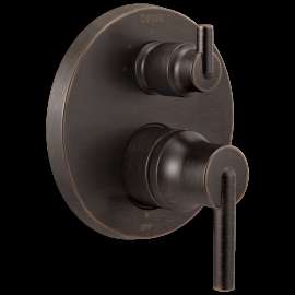 Delta Trinsic(R): Contemporary Two Handle Monitor(R) 14 Series Valve Trim with 3-Setting Integrated Diverter, T24859-RB