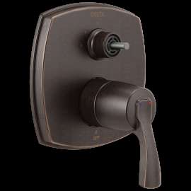 Delta Stryke(R): 14 Series Integrated Diverter Trim with Three Function Diverter Less Diverter Handle, T24876-RBLHP
