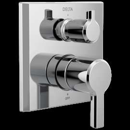 Delta Pivotal(R): 2-Handle Monitor(R) 14 Series Valve Trim with 3-Setting Diverter, T24899-PR