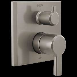 Delta Pivotal(R): 2-Handle Monitor(R) 14 Series Valve Trim with 3-Setting Diverter, T24899-SS-PR