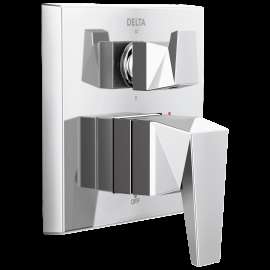 Delta Trillian(TM): Two-Handle Monitor 14 Series Valve Trim with 6-Setting Diverter, T24943-PR
