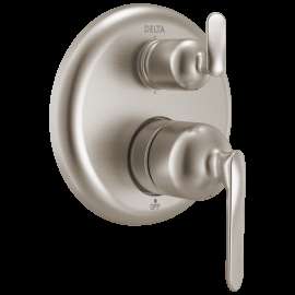 Delta Bonacci(TM): 14 Series 6-Setting Integrated Diverter Trim, T24945-SS-PR