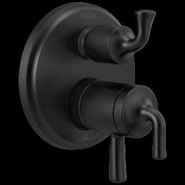 Delta Kayra(R): 2-Handle Monitor 17 Series Valve Trim with 3- or 6- Setting Diverter, T27833-BL