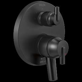 Delta Trinsic(R): Contemporary Monitor(R) 17 Series Valve Trim with 3-Setting Integrated Diverter, T27859-BL