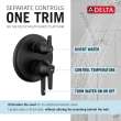 Delta Galeon(TM): 17S Integrated Diverter Trim - 3 Setting, T27871-BL