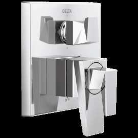 Delta Trillian(TM): Two-Handle Monitor 17 Series Valve Trim with 6-Setting Diverter, T27943-PR