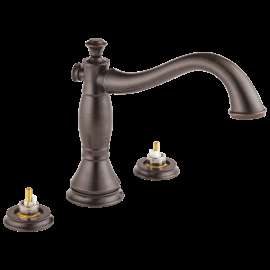 Delta Cassidy(R): Roman Tub Trim - Less Handles, T2797-RBLHP