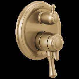 Delta Cassidy(R): Traditional Monitor(R) 17 Series Valve Trim with 6-Setting Integrated Diverter, T27997-CZ