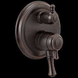 Delta Cassidy(R): Traditional 2-Handle Monitor(R) 17 Series Valve Trim with 6-Setting Integrated Diverter, T27997-RB