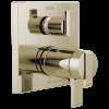 Delta Ara(R): Angular Modern TempAssure(R) 17T Series Valve Trim with 3-Setting Integrated Diverter, T27T867-PN