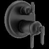 Delta Bonacci(TM): 17T Series 6-Setting Integrated Diverter Trim, T27T945-BL