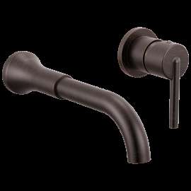 Delta Trinsic(R): Single Handle Wall Mount Bathroom Faucet Trim, T3559LF-RBWL