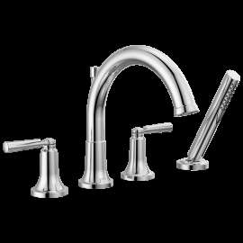 Delta Saylor(R): Roman Tub Trim with Hand Shower, T4735