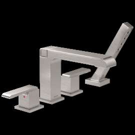 Delta Ara(R): Roman Tub with Hand Shower Trim, T4767-SS
