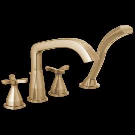 Delta Stryke(R): Roman Tub Trim with Hand Shower, T47766-CZ-PR