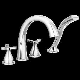Delta Stryke(R): Roman Tub Trim with Hand Shower, T47776-PR