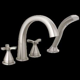 Delta Stryke(R): Roman Tub Trim with Hand Shower, T47776-SS-PR