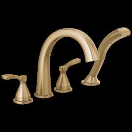 Delta Stryke(R): Roman Tub Trim with Hand Shower, T4777-CZ-PR