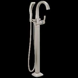 Delta Stryke(R): Floor Mount Tub Filler Trim, T4777-SS-PR-FL