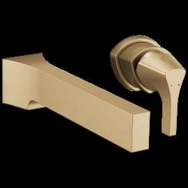Delta Zura(R): Single Handle Wall Mount Bathroom Faucet Trim, T574LF-CZWL