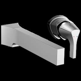 Delta Zura(R): Single Handle Wall Mount Bathroom Faucet Trim, T574LF-WL