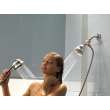 Delta Universal Showering Components: 3-Way Shower Arm Diverter with Hand Shower Mount, U4920-SS-PK