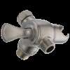 Delta Universal Showering Components: 3-Way Shower Arm Diverter with Hand Shower Mount, U4920-SS-PK