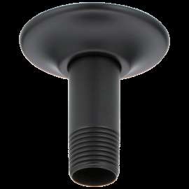 Delta Universal Showering Components: Ceiling Mount Shower Arm & Flange, U4996-BL
