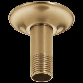 Delta Universal Showering Components: Ceiling Mount Shower Arm & Flange, U4996-CZ