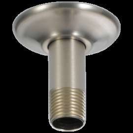 Delta Universal Showering Components: Ceiling Mount Shower Arm & Flange, U4996-SS