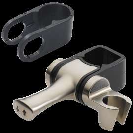 Delta Universal Showering Components: ADA Grab Bar Hand Shower Mount, U6500-SS
