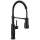 18804Z-BL-DST Theodora 11.94-in x 10.75-in x 20.25-in Single-Handle Pull-Down Spring Kitchen Faucet, Matte Black