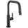 19868LF-BL Nicoli 11.06-in x 10.75-in x 15.75-in Single-Handle Pull-Down Kitchen Faucet, Matte Black