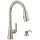 19893Z-SPSD-DST Boyd 11.63-in x 10.75-in x 16.50-in Single-Handle Pull-Down Kitchen Faucet with Soap Dispenser and Shieldspray Technology, Spotshield Stainless